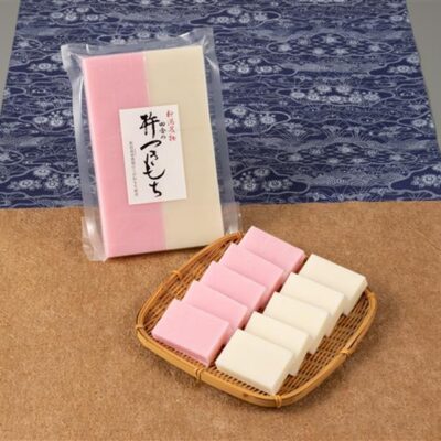 杵つき紅白餅 10個入